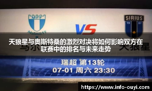 天狼星与奥斯特桑的激烈对决将如何影响双方在联赛中的排名与未来走势